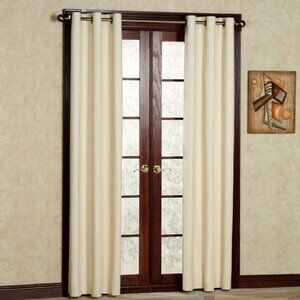 WEATHERMATE THERMALOGIC COLONIAL COTTON GROMMET PANEL PAIR 80 in. W x 63 in.